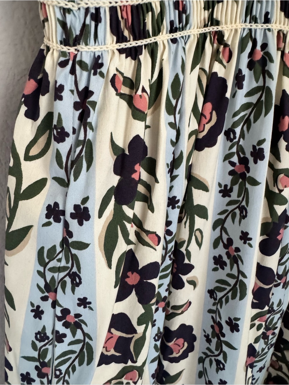 Tory Burch climbing vines maxi dress XS - Picture 5 of 8